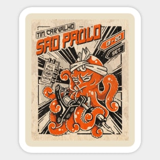 Pulpo tatto Sticker